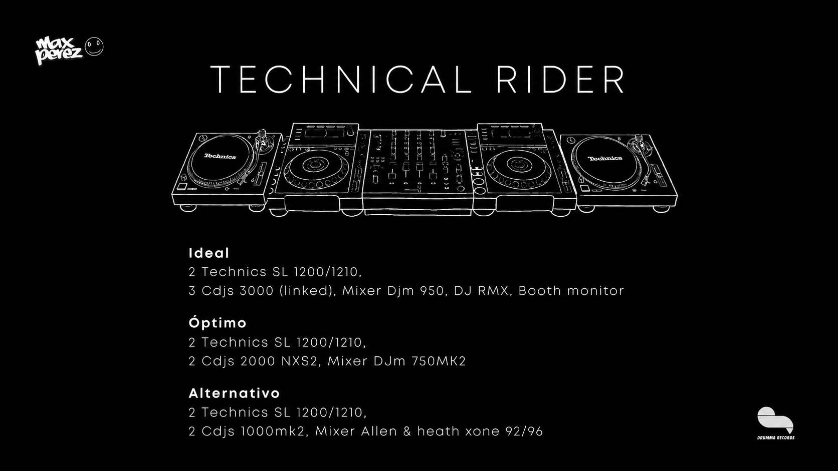 Technical Rider